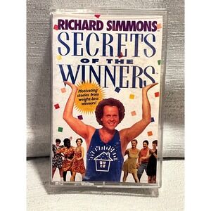 Richard Simmons Secrets of the Winners Cassette Tape 1998 Weight Loss Motivation